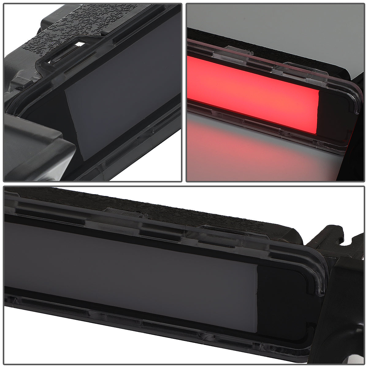 LUZ DE FRENO 01-04 NISSAN PATHFINDER / 01-03 INFINITI QX4 - 3D - LED STRIP - SMOKE