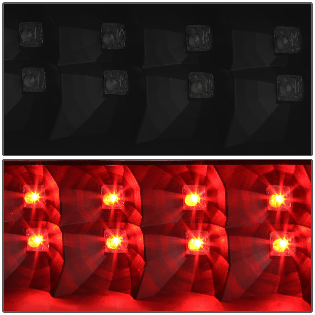 LUZ DE FRENO 00-04 NISSAN XTERRA - LED - BLACK / SMOKE