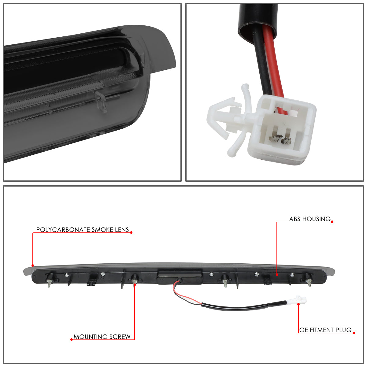 LUZ DE FRENO 05-10 SCION TC - LED - SMOKE