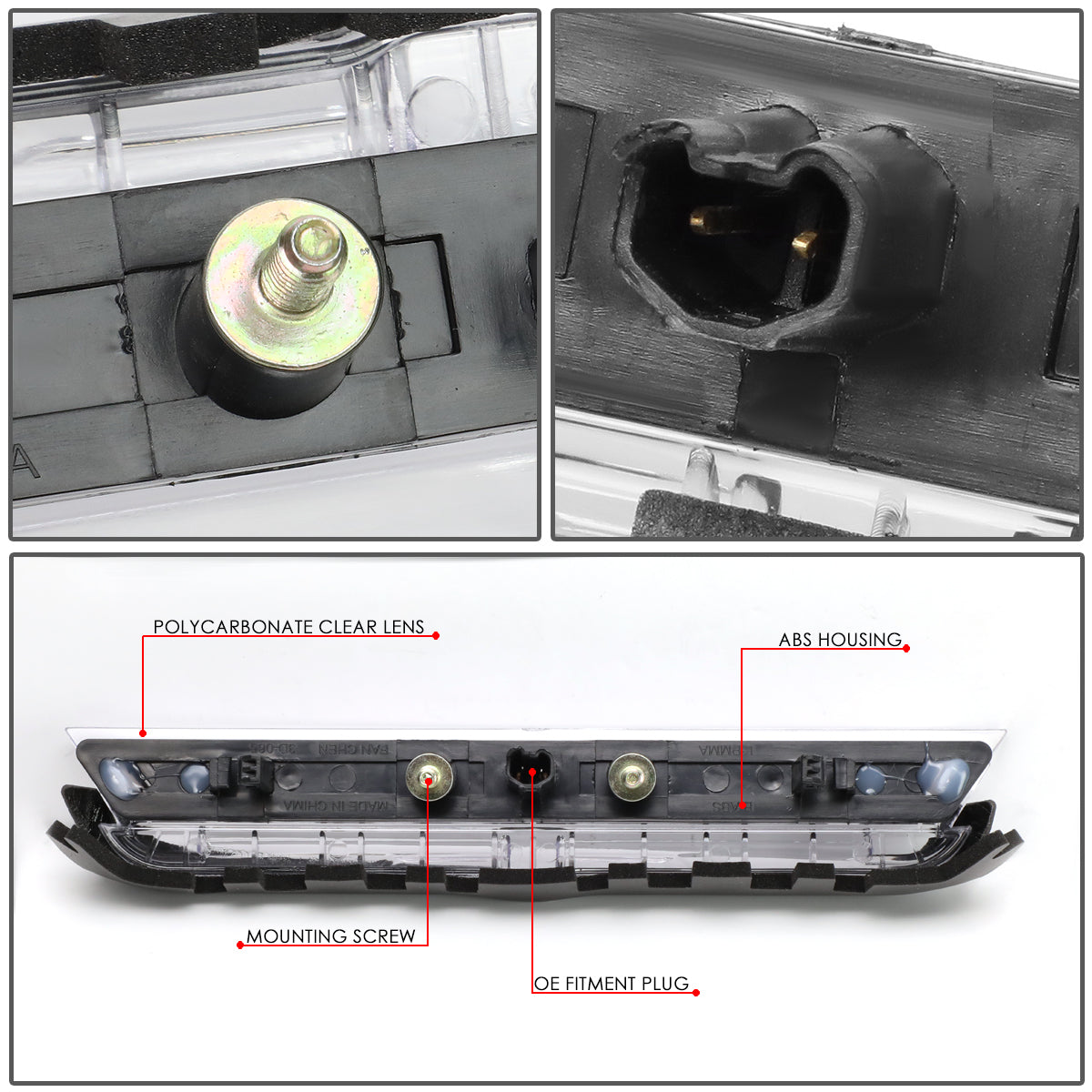 LUZ DE FRENO 11-16 SCION TC - 3D - LED - CHROME