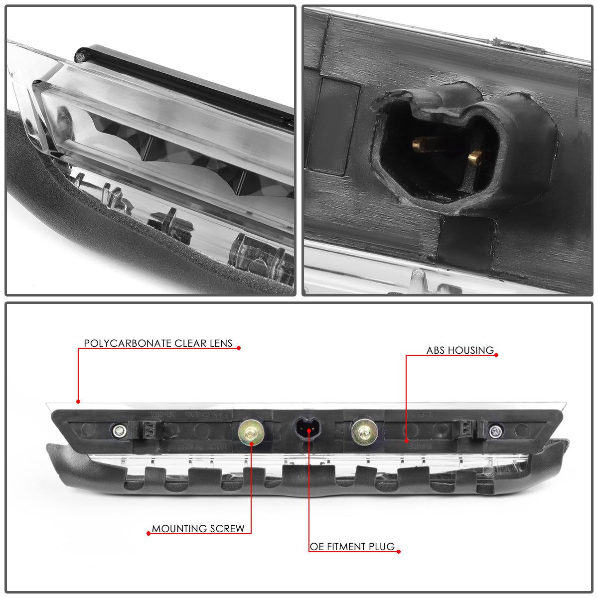 LUZ DE FRENO 11-16 SCION TC - LED - BLACK