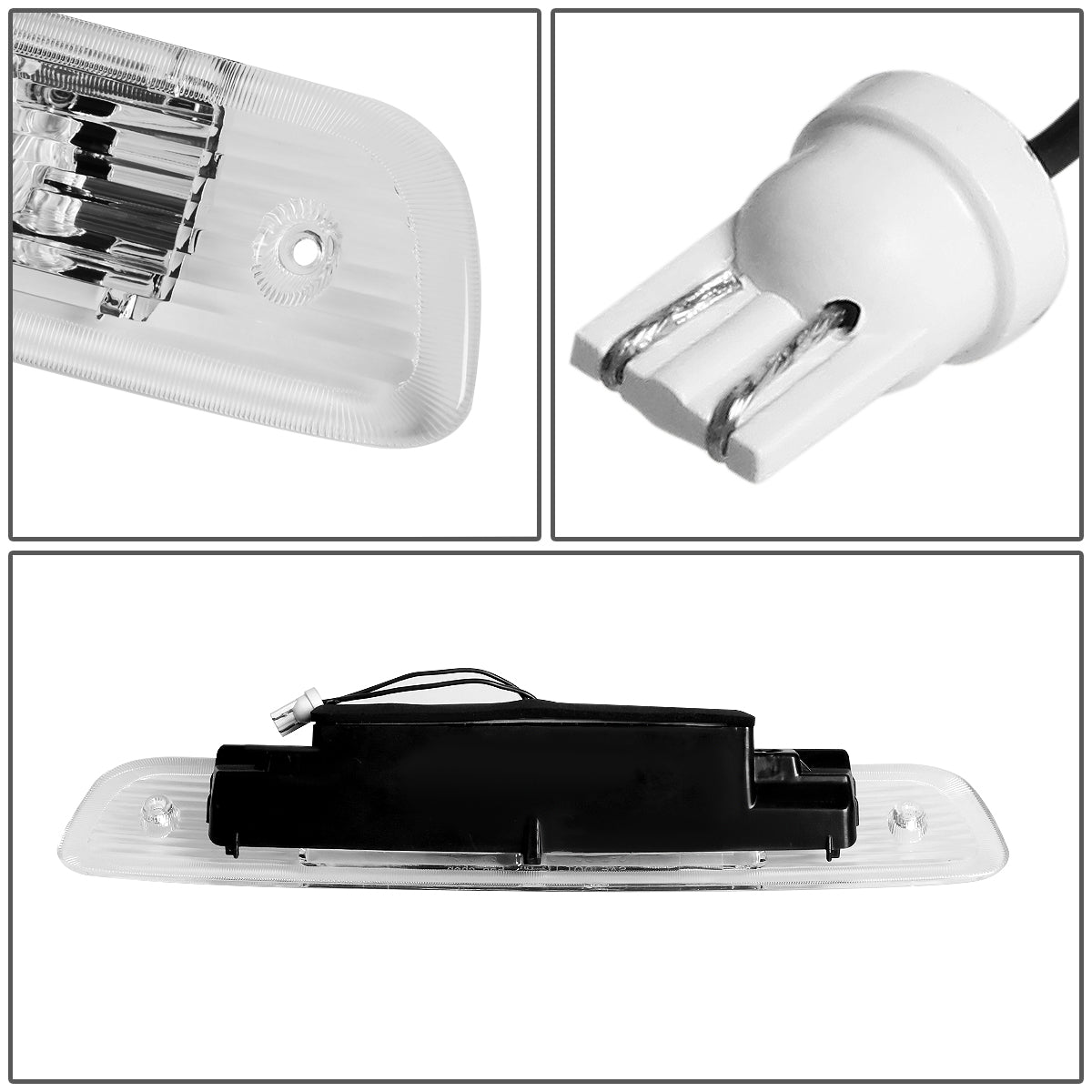 LUZ DE FRENO 01-03 TOYOTA HIGHLANDER - LED - CHROME