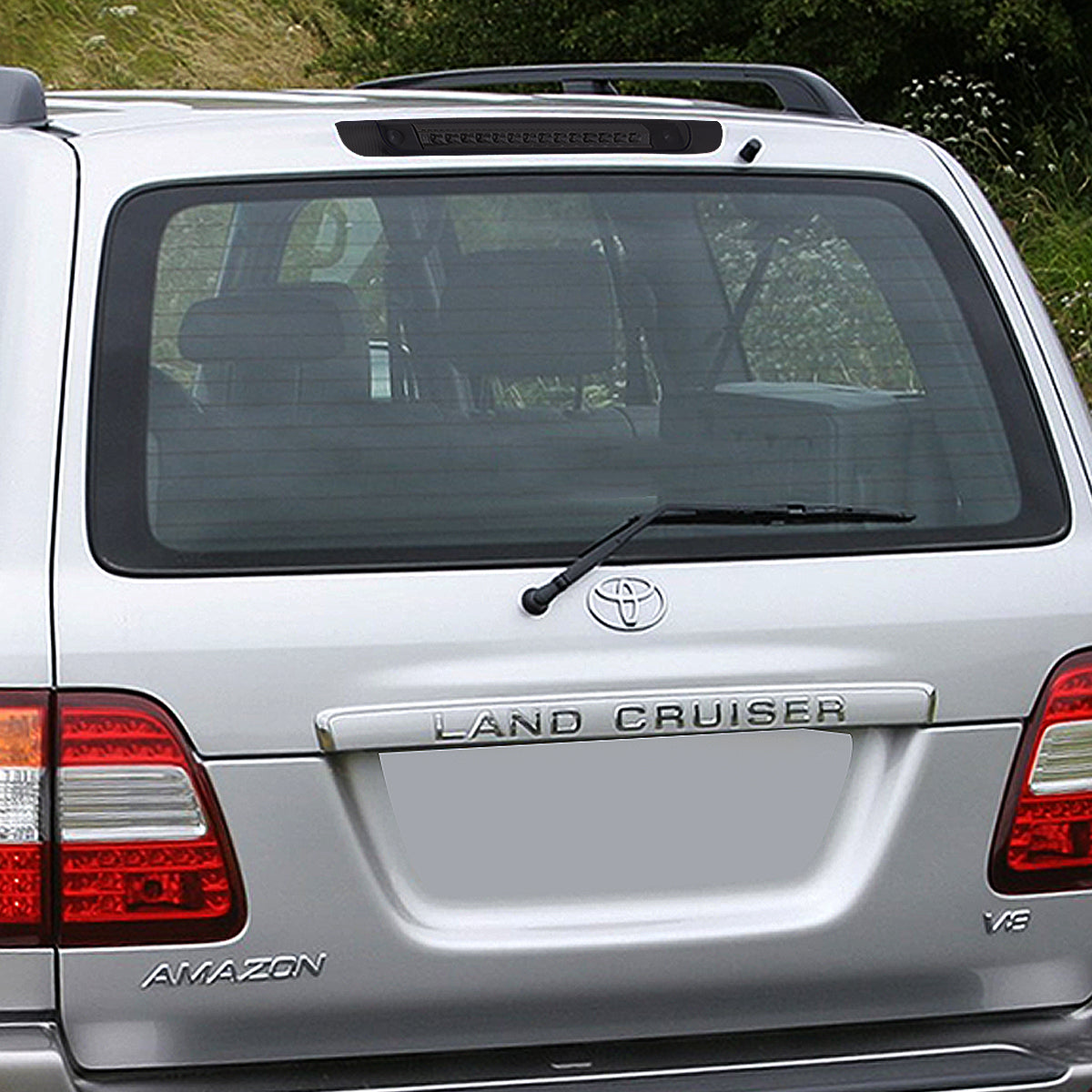 LUZ DE FRENO 98-07 TOYOTA LAND CRUISER - FITS MODELS WITHOUT SPOILER - REQUIRES WIRING TO VEHICHLES EXISTING HARNESS - LED - SMOKE