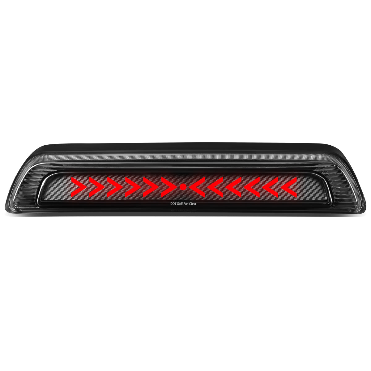 LUZ DE FRENO 07-17 TOYOTA TUNDRA - 3D - SEQUENTIAL ARROW LED - BLACK
