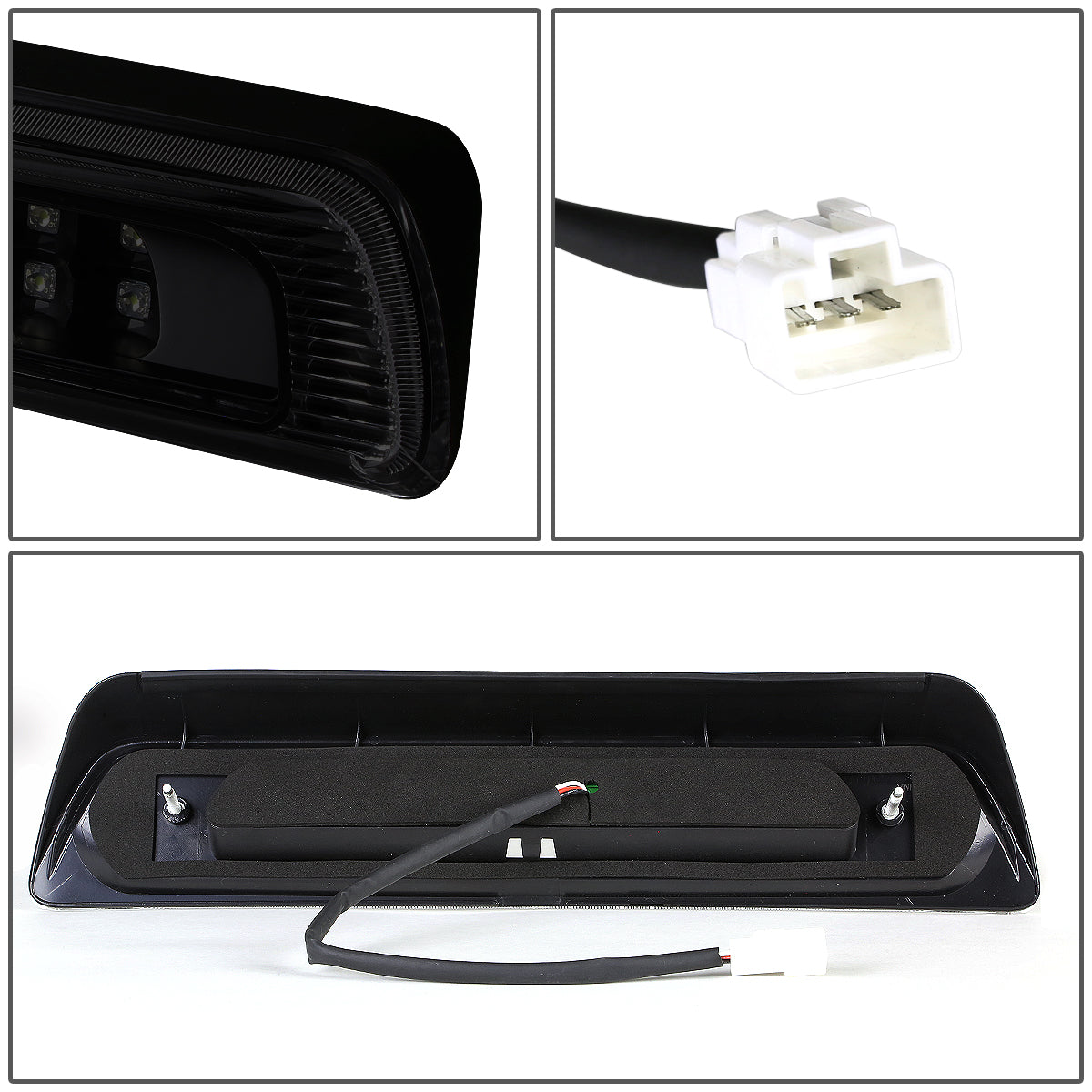 LUZ DE FRENO 07-16 TOYOTA TUNDRA - LED - BLACK / SMOKE