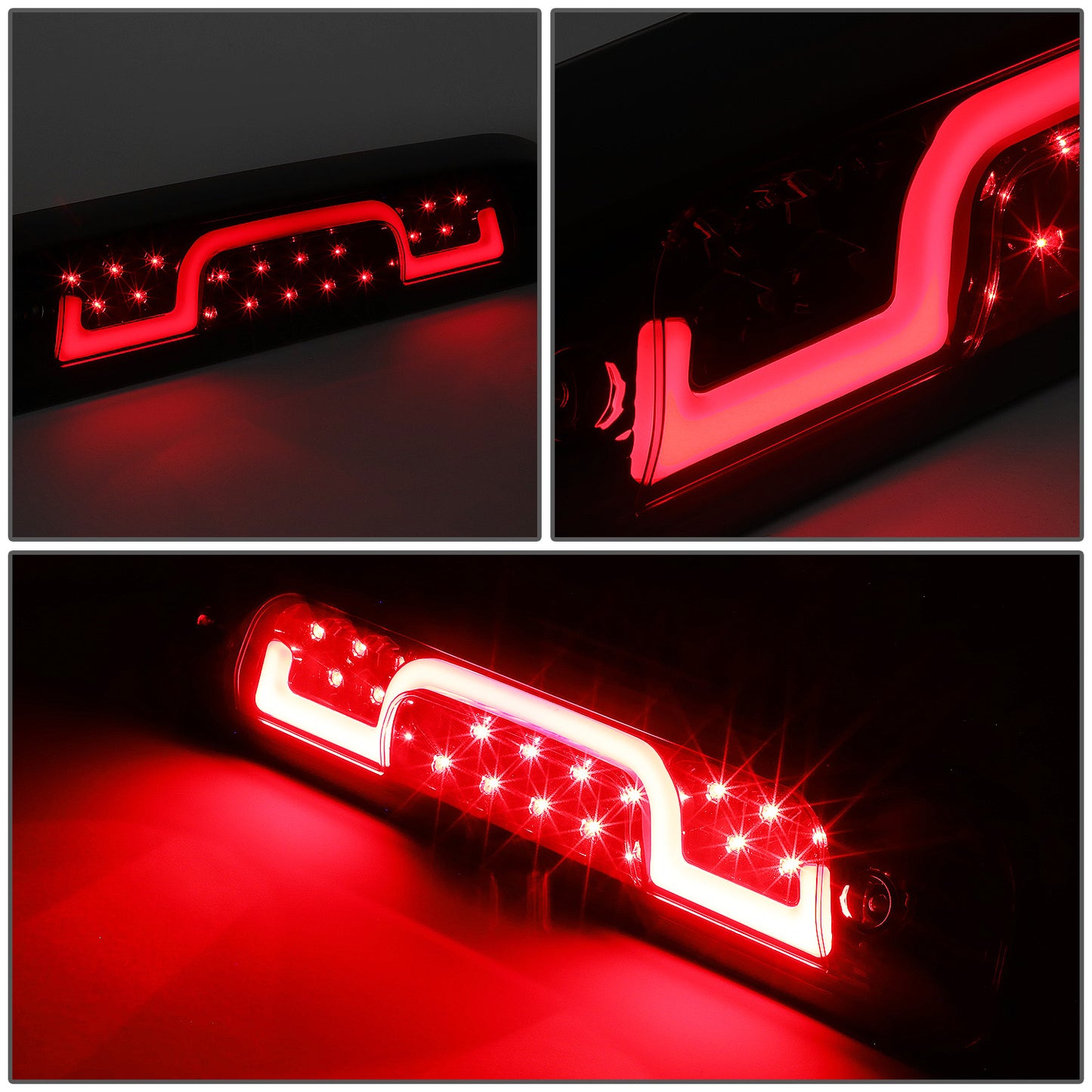 LUZ DE FRENO 3RD BRAKE LIGHT - 14-20 CHEVROLET SILVERADO 1500 / 15-20 CHEVROLET SILVERADO 2500 / 15-20 CHEVROLET SILVERADO 3500 / 14-20 GMC SIERRA 1500 / 2019 GMC SIERRA 1500 LIMITED / 15-20 GMC SIERRA 2500 / 15-20 GMC SIERRA 3500 - STANDARD CAB ONLY -