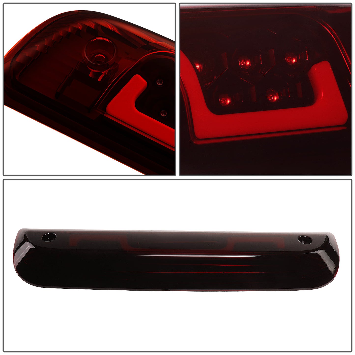 LUZ DE FRENO 3RD BRAKE LIGHT - 14-20 CHEVROLET SILVERADO 1500 / 15-20 CHEVROLET SILVERADO 2500 / 15-20 CHEVROLET SILVERADO 3500 / 14-20 GMC SIERRA 1500 / 2019 GMC SIERRA 1500 LIMITED / 15-20 GMC SIERRA 2500 / 15-20 GMC SIERRA 3500 - STANDARD CAB ONLY -