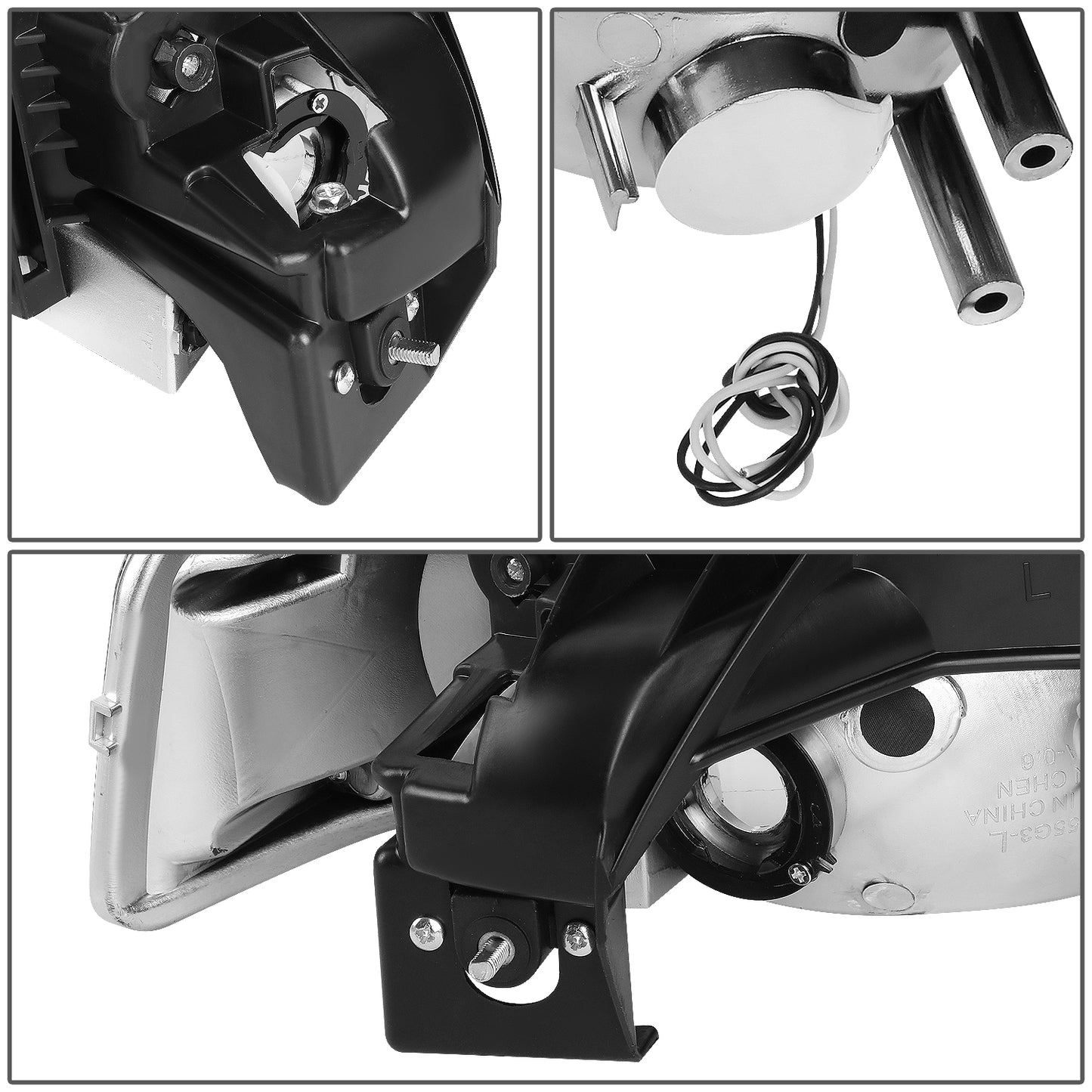 FAROS 99-02 CHEVY SILVERADO 1500, 2500 / 01-02 SILVERADO 1500 HD, 2500 HD, 3500 / 00-06 SUBURBAN 1500, 2500, TAHOE - REQUIRES WIRING TO EXISTING VEHICLES WIRING HARNESS - LED DRL - 4PC - SMOKE / CLEAR