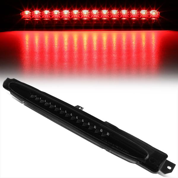 LUZ DE FRENO 04-07 BUICK RAINIER / 02-09 GMC ENVOY, CHEVROLET TRAILBLAZER / 04-06 CHEVROLET TRAILBLAZER EXT / 02-06 GMC ENVOY XL / 03-08 ISUZU ASCENDER / 02-04 OLDSMOBILE BRAVADA / 05-09 SAAB 9-7X - LED - BLACK / SMOKE