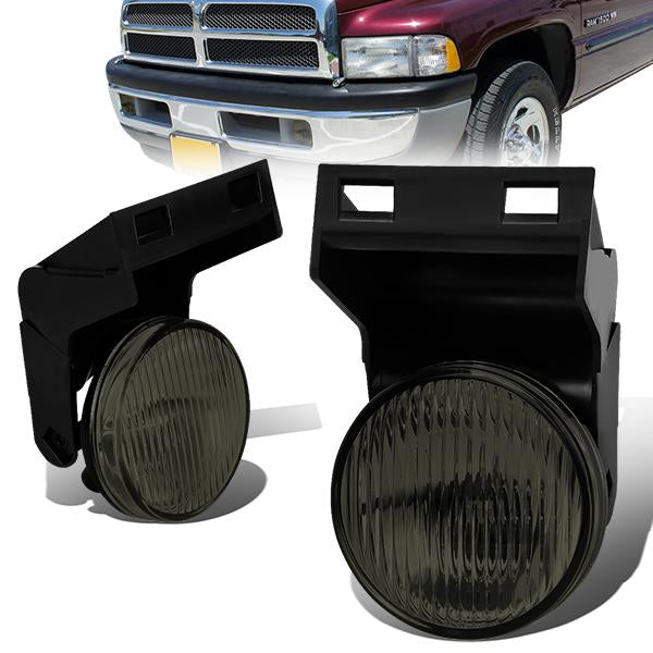 FAROS DE NIEBLA 94-01 DODGE RAM 1500 / 94-02 DODGE RAM 2500, 3500 - NO SWITCH - 899 BULB - SMOKE