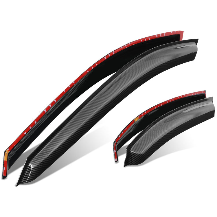 PROTECTOR DE VENTANA WINDOW VISORS - HYUNDAI SONATA 2006-2010 - 4PCS - SMOKE
