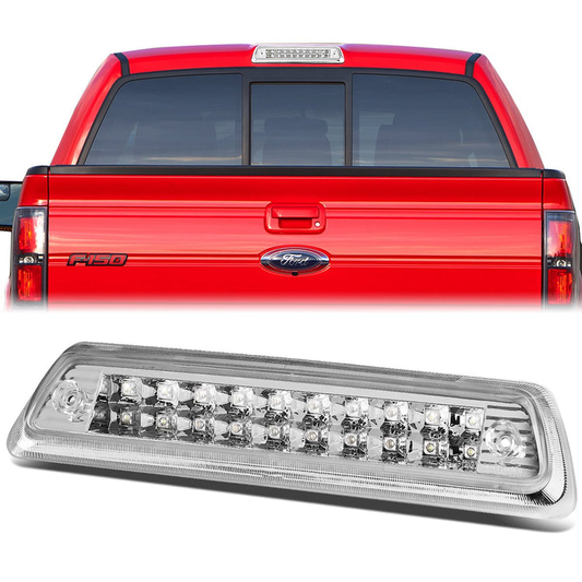 LUZ DE FRENO 09-14 FORD F-150 / 10-14 LINCOLN MARK LT - DOES NOT FIT SVT RAPTOR, MODELS WITH HILL DESCENT CONTROL - LED - CHROME