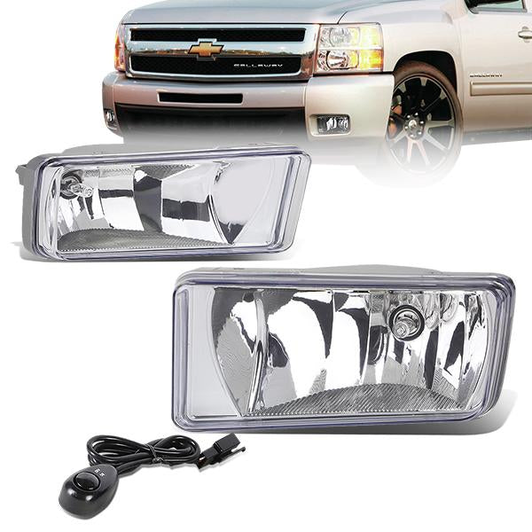 FAROS DE NIEBLA 07-08 CADILLAC ESCALADE / 07-13 CHEVY AVALANCHE, SUBURBAN 2500 / 07-15 SILVERADO 1500, 2500, 3500, 2500, 3500 HD, GMC SIERRA 1500, 2500, 3500 HD / 07-17 TAHOE / 15-17 SUBURBAN / 07-14 SUBURBAN 1500 / 10-18 YUKON / 15-18 YUKON XL - WITH
