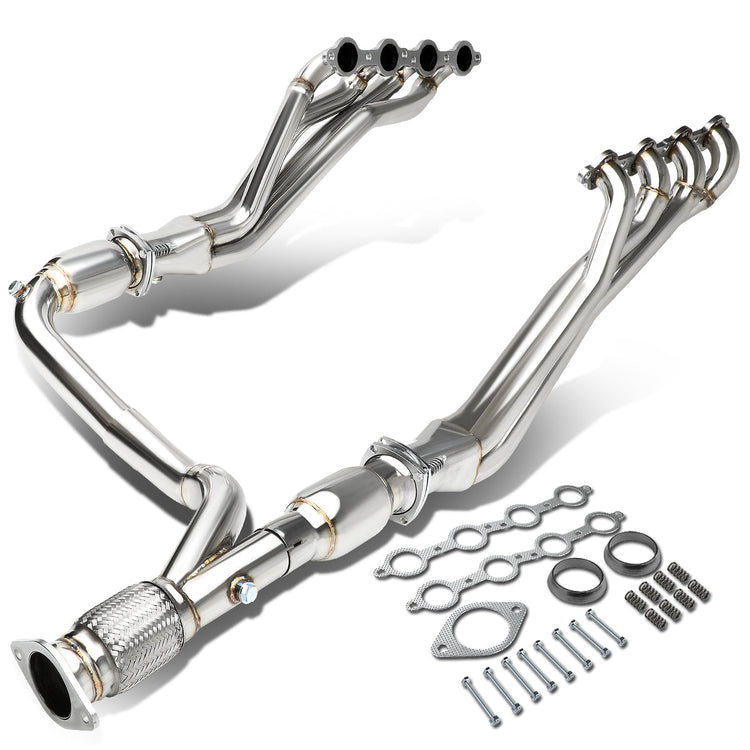 HEADERS STAINLESS STEEL - 06-09 CHEVY TRAILBLAZER SS 6.0L + Y-PIPE