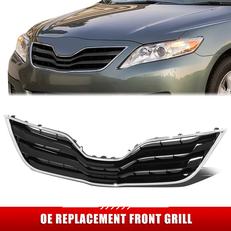 PARRILLA GRILLE - TY CAMY '07-'11/ GRILLE ASS'Y 10-11/ MAT-BLACK W/CHROME MLDG/ (PTM) (BASE/LE)//PARTS.NO,TO1200324//OEM NO,5310106070C0
