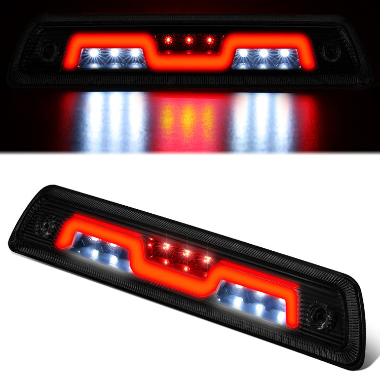 LUZ DE FRENO 3RD BRAKE LIGHT - 09-14 FORD F-150 / 10-14 LINCOLN MARK LT - DOES NOT FIT SVT RAPTOR AND MODELS WITH HILL DESCENT CONTROL -  SEQUENTIAL CHASE LED - SMOKE