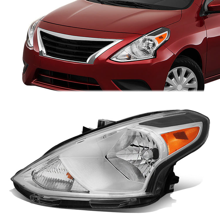 FAROS OE STYLE - 15-19 NISSAN VERSA - FITS MODELS WITH FACTORY HALOGEN HEADLIGHTS ONLY - 9003 HIGH/LOW / 168 SIDE MARKER / 3457A TURN SIGNAL - LEFT