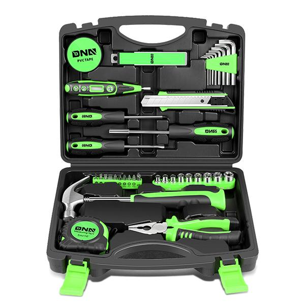 HERRAMIENTAS 46PCS - BLACK / GREEN