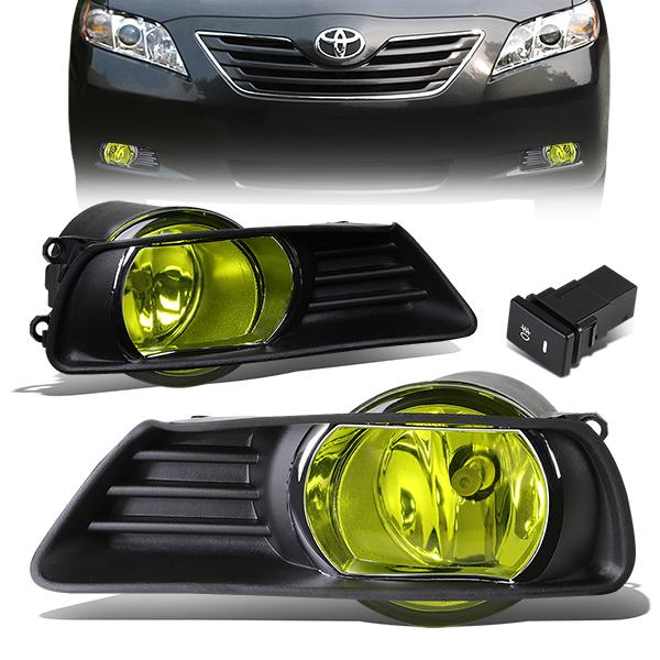 FAROS DE NIEBLA 07-09 TOYOTA CAMRY - W/ SWITCH - H11 BULB - DOES NOT FIT SE MODELS - AMBER