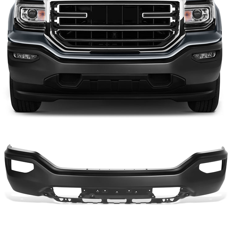 DEFENSA 16-18 GMC SIERRA 1500 ,BLACK,WITHOUT SENSOR HOLE - BLACK
