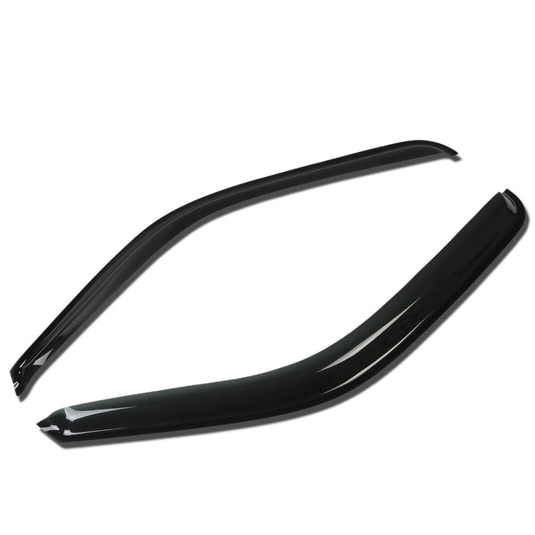 PROTECTOR DE VENTANA WINDOW VISORS - 99-06 CHEVY SILVERADO 1500, SILVERADO 2500, 3500, GMC SIERRA 1500, 2500, 3500 / 2007- CHEVY SILVERADO 1500, SILVERADO 2500, SILVERADO 3500, GMC SIERRA 1500, SIERRA 2500, SIERRA 3500 - 2PCS - STANDARD CAB - DARK SMOKE