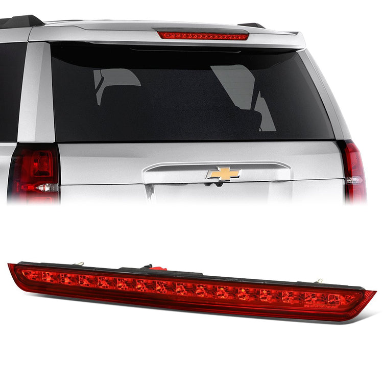 LUZ DE FRENO 07-14 CHEVY SUBURBAN 1500, 2500, TAHOE / GMC YUKON, XL 1500, 2500 - LED - RED