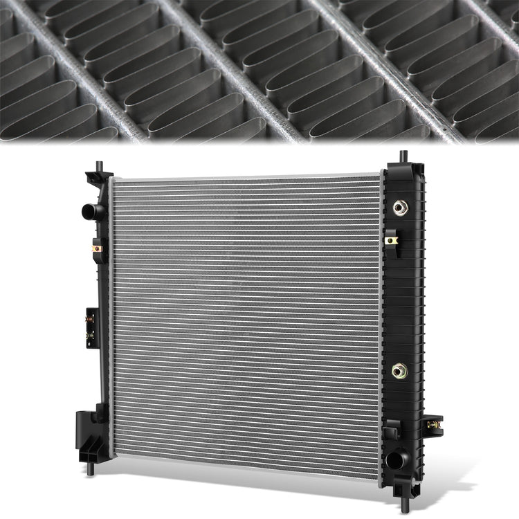 RADIADOR RADIATOR - OEM - 17-22 CADILLAC XT5/XT6 V6 3.6L /19-22 CHEVROLET BLAZER L4 2.5L/V6 3.6L /GMC ACADIA L4 2.5L/V6 3.6L//DPI,13613