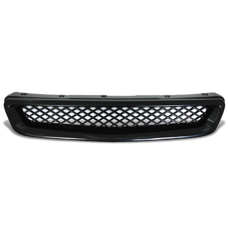 PARRILLA GRILLE - 96-98 HONDA CIVIC - TYPE-R STYLE - ABS - BLACK