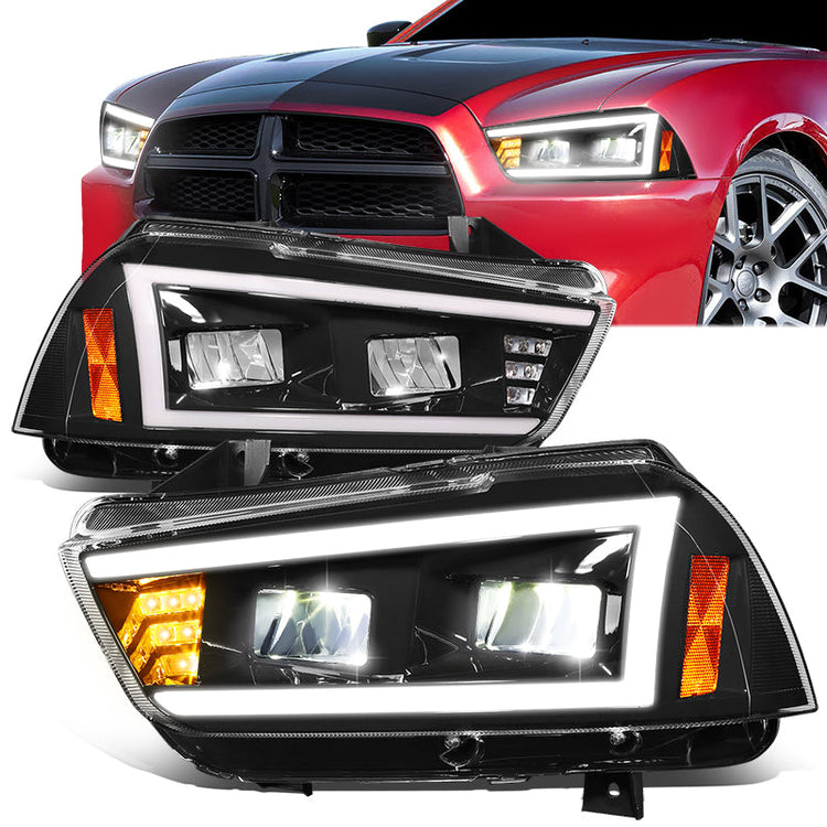 FAROS DODGE CHARGER 2011-2014 HEADLIGHT BLACK
