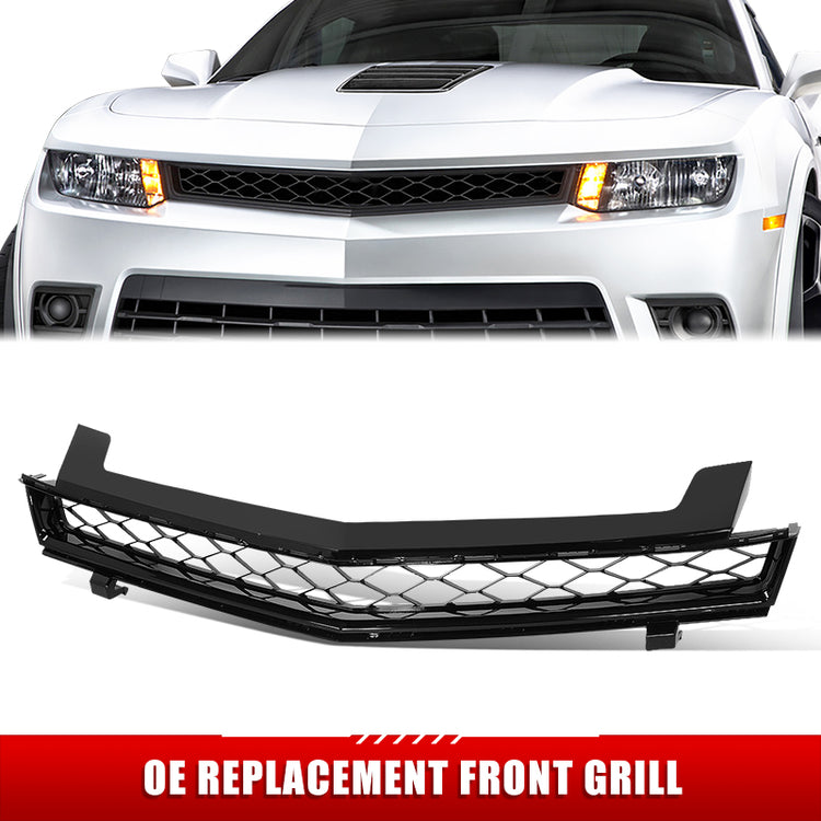 PARRILLA GRILLE - CV CMRO '10-'15/ GRILLE ASS'Y 14-15/ BRIGHT BLACK (Z28)//PARTS.NO,GM1200716//OEM NO,23468208