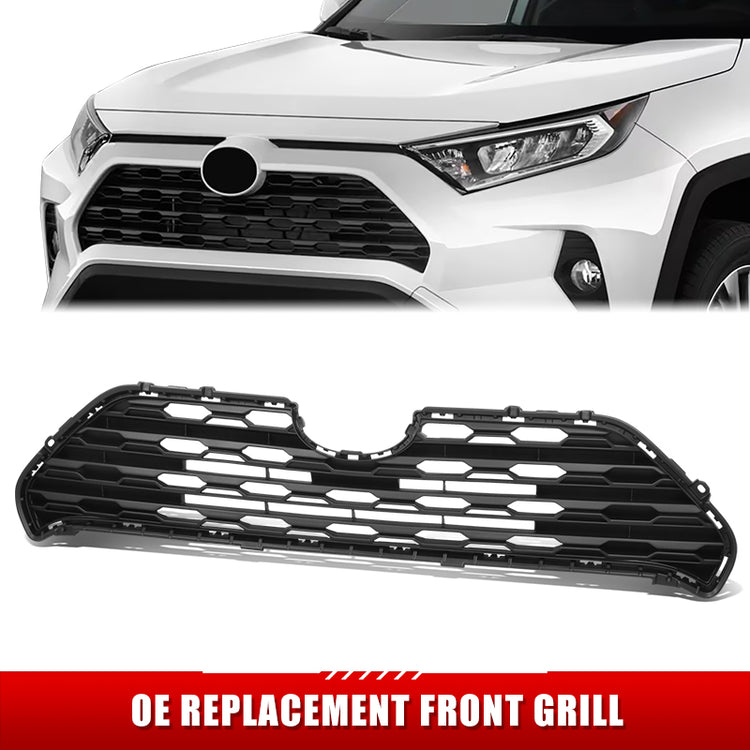 PARRILLA GRILLE - TY RV4 '19-ON/ GRILLE ASS'Y 19-21/ MAT-DARK GRAY/ W/O CAMERA W/O SENSOR H./ (LE|XLE|XLE PREMIUM)//PARTS.NO,TO1200438//OEM NO,531120R120