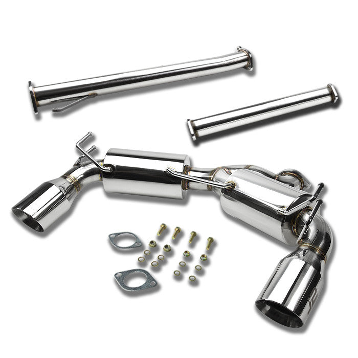 CATBACK CATBACK - STAINLESS STEEL - 08-15 MITSUBISHI LANCER - DUAL - 41LBS