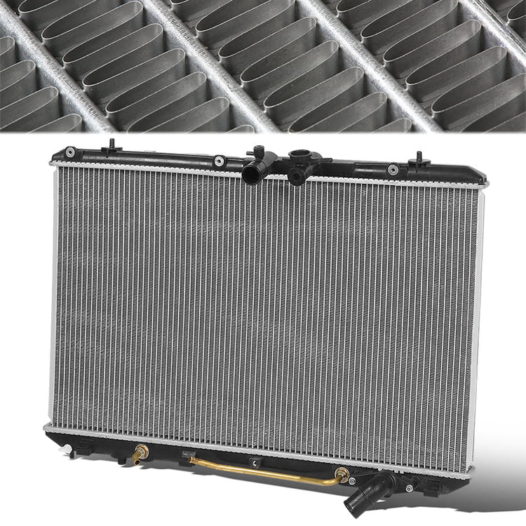 RADIADOR RADIATOR - OEM - 09-13 TOYOTA HIGHLANDER - FITS 2.7L JAPAN BUILT MODELS WITHOUT TOWING PACKAGE - DPI 13122