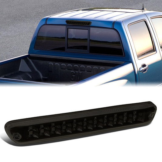 LUZ DE FRENO 04-12 CHEVY COLORADO, GMC CANYON / 06-08 ISUZU I-SERIES - LED - BLACK SMOKE