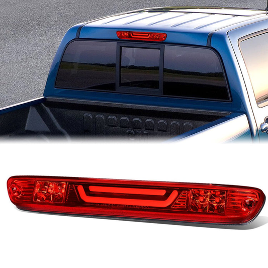 LUZ DE FRENO 04-12 CHEVY COLORADO, GMC CANYON / 06-08 ISUZU I-SERIES - 3D - LED - RED
