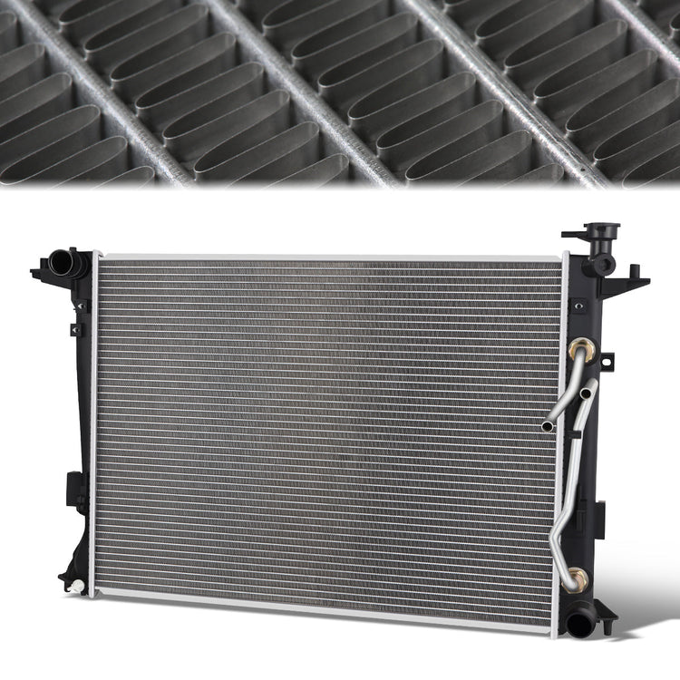 RADIADOR RADIATOR - OEM - 13-14 HYUNDAI GENESIS COUPE 2.0L AUTOMATIC TRANSMISSION - DPI - 13420