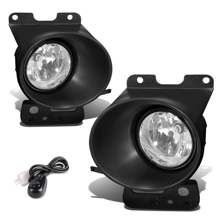FAROS DE NIEBLA 06-08 FORD F-150, LINCOLN MARK LT - WITH SWITCH - H10 BULB - CHROME / CLEAR