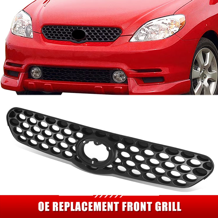 PARRILLA GRILLE - TY MATRX '03-'08/ GRILLE ASS'Y 03-04/ MAT-BLACK/ W/BRACKET//PARTS.NO,TO1200256//OEM NO,5310102070