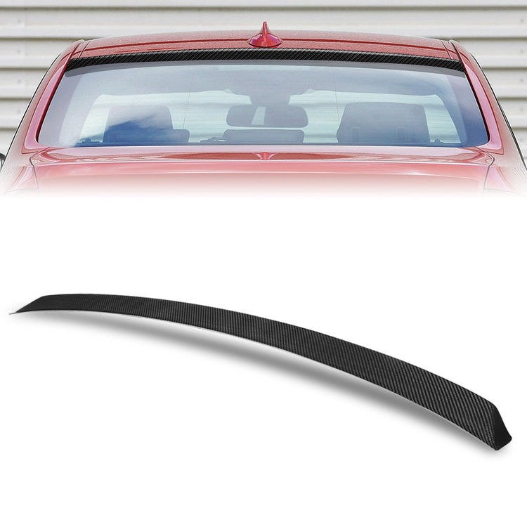 SPOILER CAR ROOF SPOILER - 12-15 BMW 335I XDRIVE / 12-15 BMW 335I / 17-18 BMW 330I XDRIVE / 17-18 BMW 330I / 12-16 BMW 328I XDRIVE / 12-16 BMW 328I / 13-18 BMW 320I / 16-18 BMW 340I XDRIVE / 16-18 BMW 340I / 15-18 BMW M3 - FITS SEDAN MODELS ONLY - CARBON