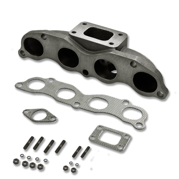 TURBO MANIFOLD TURBO MANIFOLD - CAST - HONDA K-SERIES K20 - T3 FLANGE - 35 / 38MM WG - I9-3