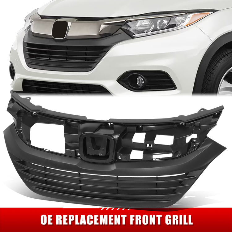 PARRILLA GRILLE - HD HRV 15-18/19-21/ GRILLE ASS'Y 19-21/ MAT-DARK GRAY/ (EX/EX-L/LX)//PARTS.NO,HO1200240//OEM NO,71121T7WA11