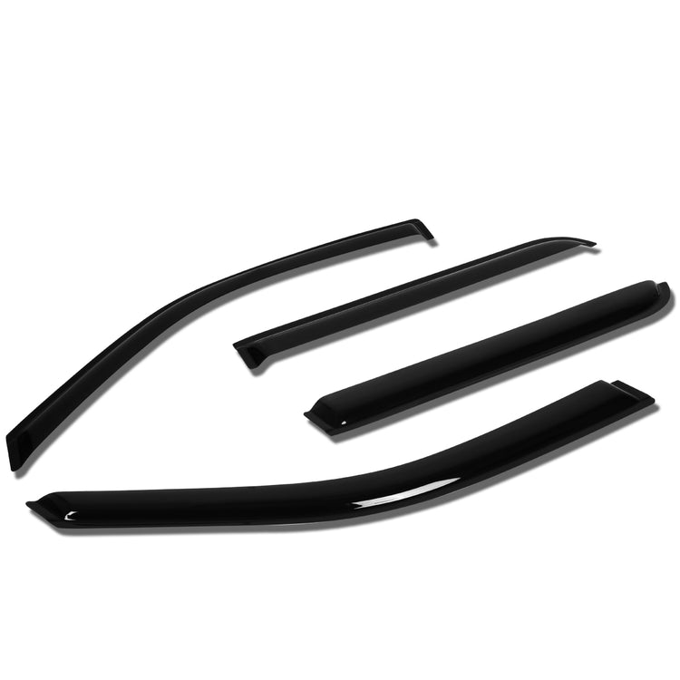 PROTECTOR DE VENTANA WINDOW VISORS - 07-10 FORD EXPLORER SPORT TRAC - 4PCS - DARK SMOKE