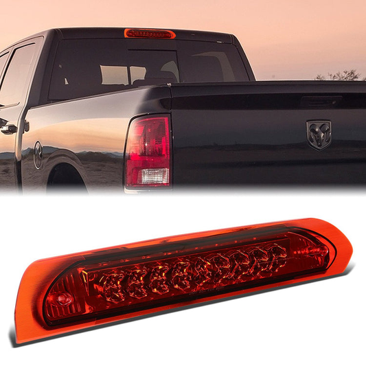 LUZ DE FRENO 02-08 DODGE RAM 1500 / 03-09 RAM 2500, 3500 - FITS MODELS WITH CARGO LIGHTS ONLY - LED - RED