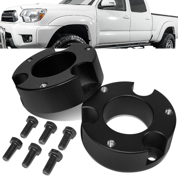 KIT ELEVACION 05-21 TOYOTA TACOMA / 03-21 TOYOTA 4RUNNER / 07-14 TOYOTA FJ CRUISER - FITS 6-LUG WHEEL HUB MODELS ONLY - FRONT - 3" LIFT - STRUT TOP MOUNT SPACER
