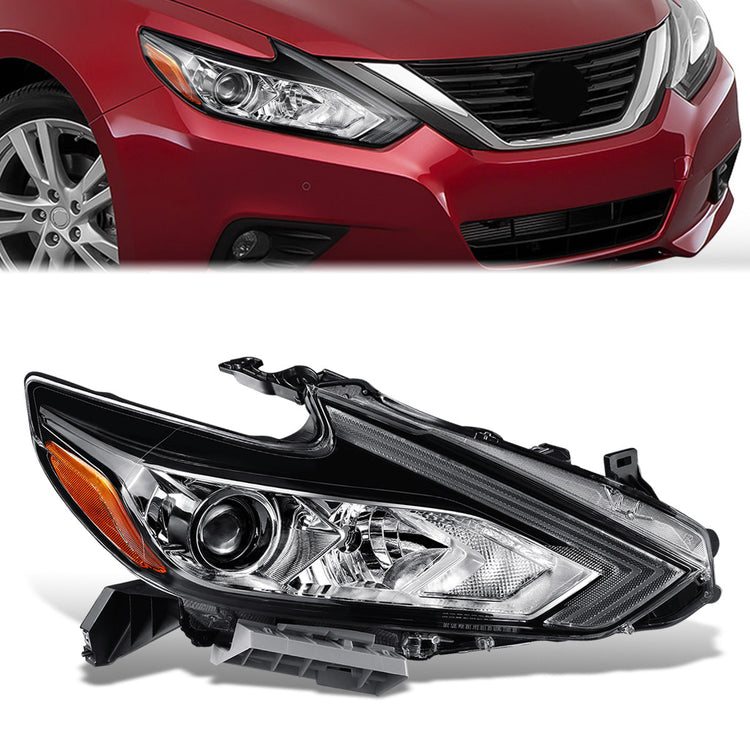 FAROS OE STYLE - 16-18 NISSAN ALTIMA - FITS MODELS WITH FACTORY HALOGEN HEADLIGHTS ONLY - H11 LOW BEAM / H9 HIGH BEAM / 168 SIDE MARKER / 7444NA TURN SIGNAL - RIGHT