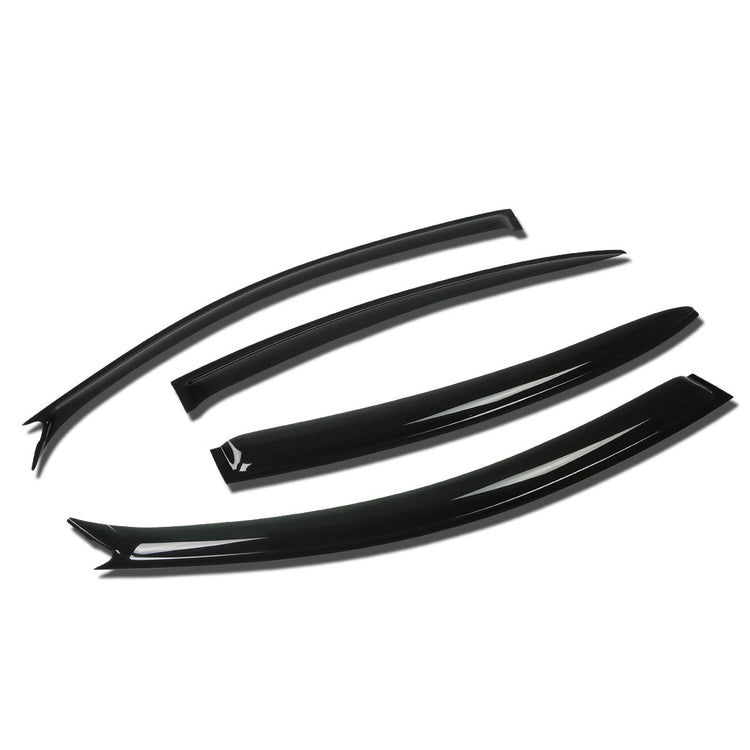 PROTECTOR DE VENTANA WINDOW VISORS - 04-09 MAZDA 3, 4-DR - 4PCS - DARK SMOKE