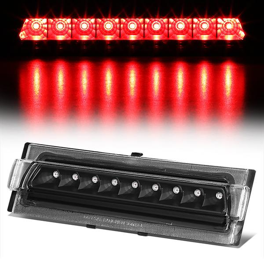 LUZ DE FRENO 91-96 CHEVY CORVETTE - PLUGS INTO FACTORY BULB SOCKET - LED - BLACK