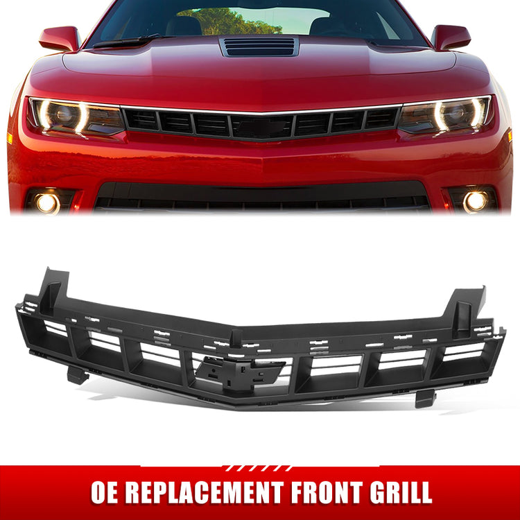 PARRILLA GRILLE - CV CMRO '10-'15/ GRILLE ASS'Y 14-15/ MAT-BLACK W/R/S-PKG/ (LS/SS)(2D/CONV)//PARTS.NO,GM1200695//OEM NO,22829517