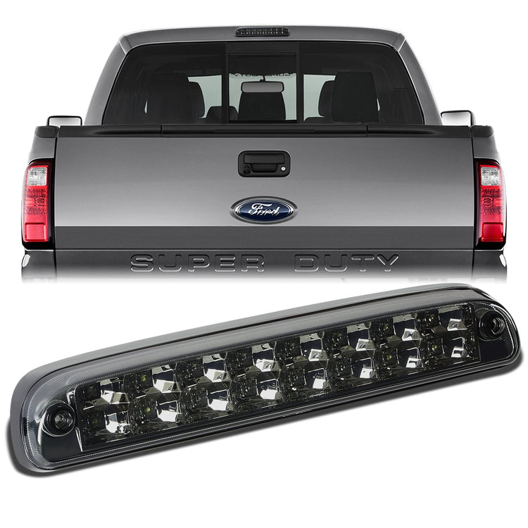 LUZ DE FRENO 93-11 FORD RANGER / 99-16 FORD F-250, F-350, F-450, F-550 SUPER DUTY / 95-03 MAZDA B2300, B2500, B3000, B4000 - LED - SMOKE