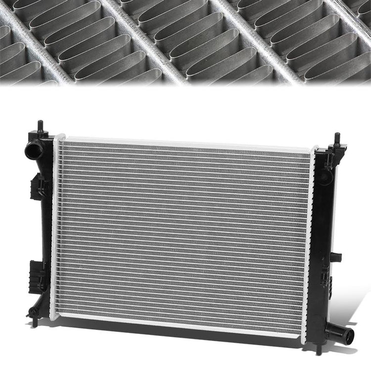 RADIADOR RADIATOR - OEM - 12-17 HYUNDAI ACCENT, VELOSTER, KIA RIO - FITS 1.6L NON TURBO ENGINES